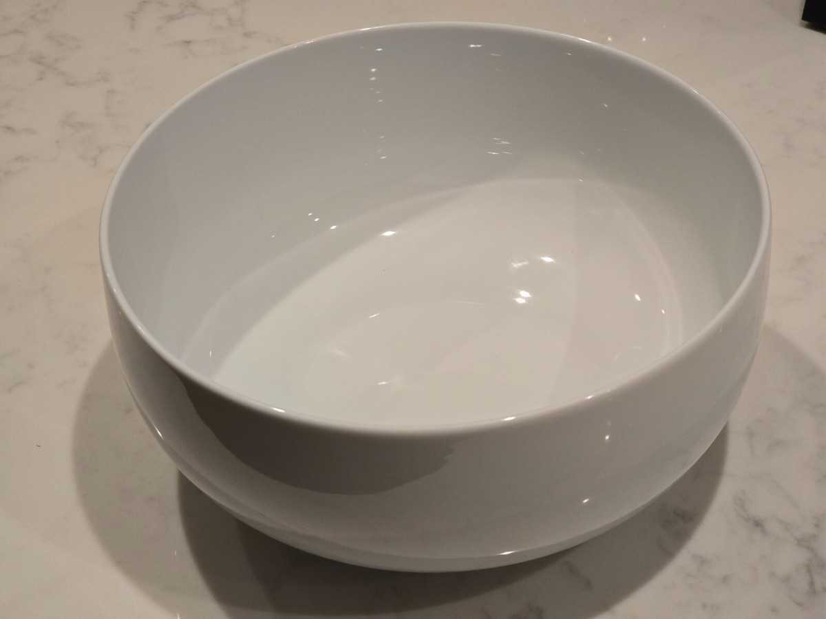 ceramic salad bowl from IKEA