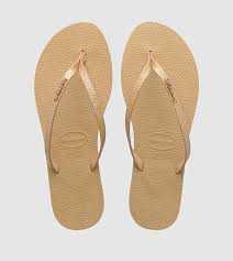 Havaianas You Shine Slippers in Gold