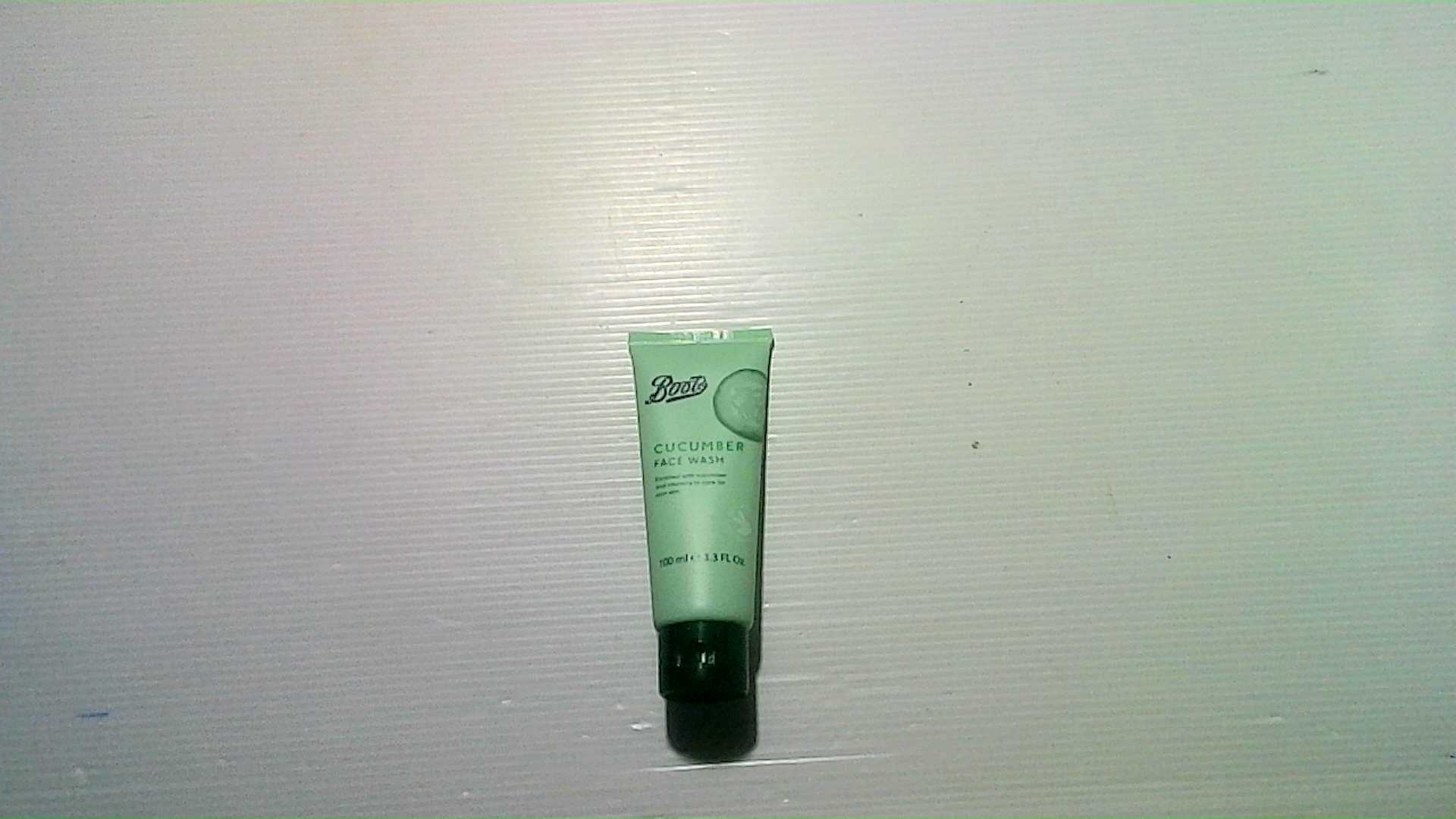 Boots cucumber face wash gel