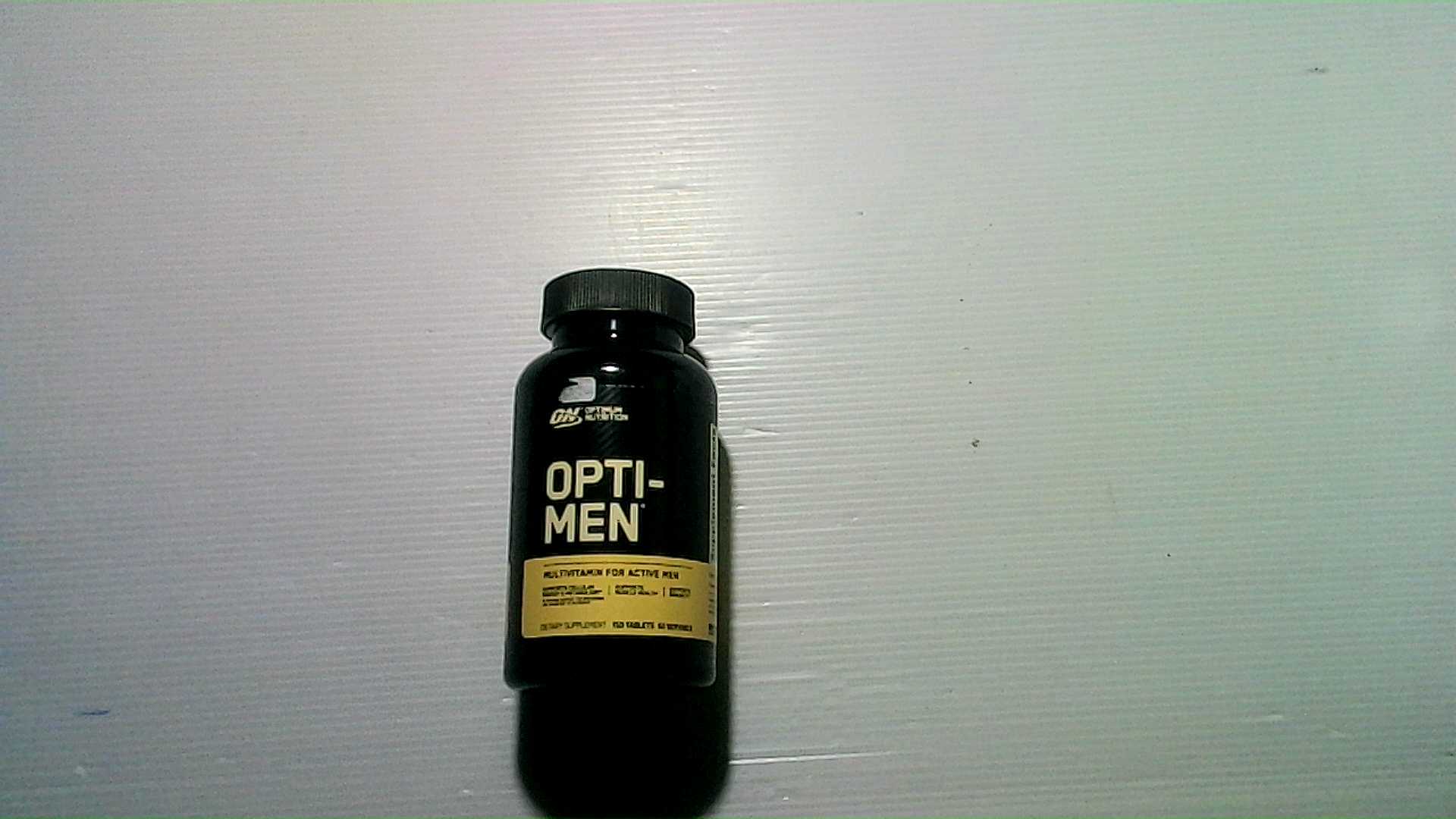 The optimal nutraceutical multivitamin supplement for active men
