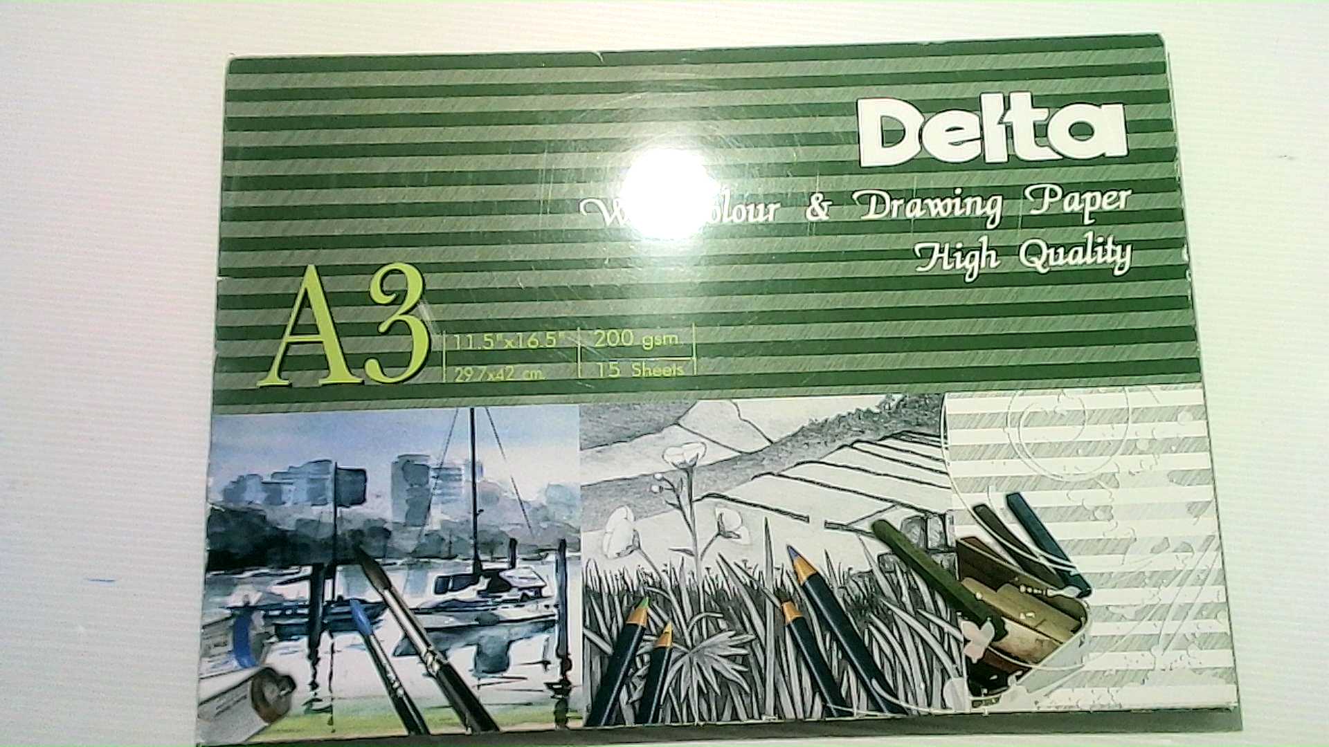 Delta Watercolor Paper