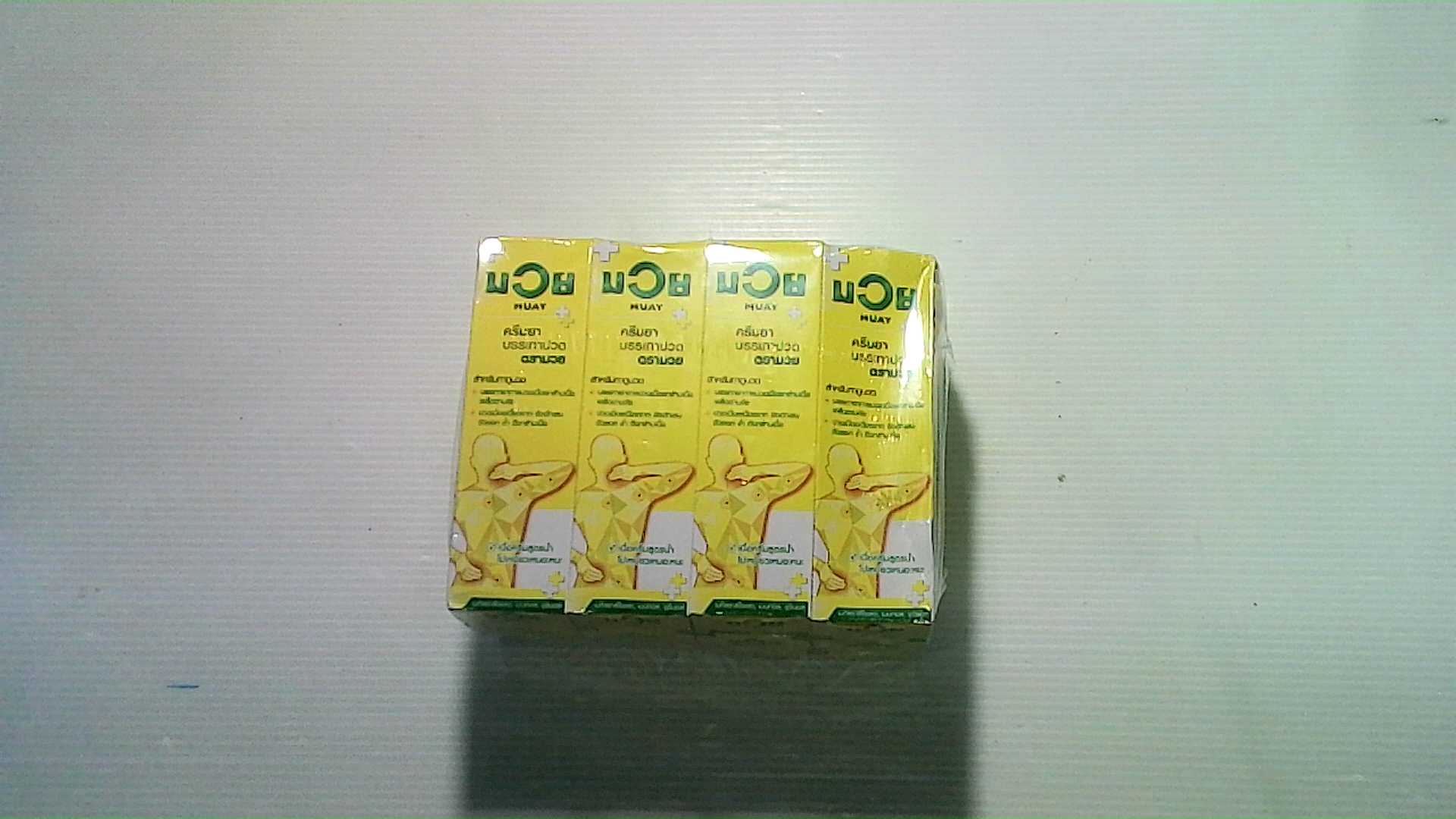 Muay Thai Boxing Cream Pain Relief Menthol Methyl Salicylate Eugenol 30g pack 12 pcs