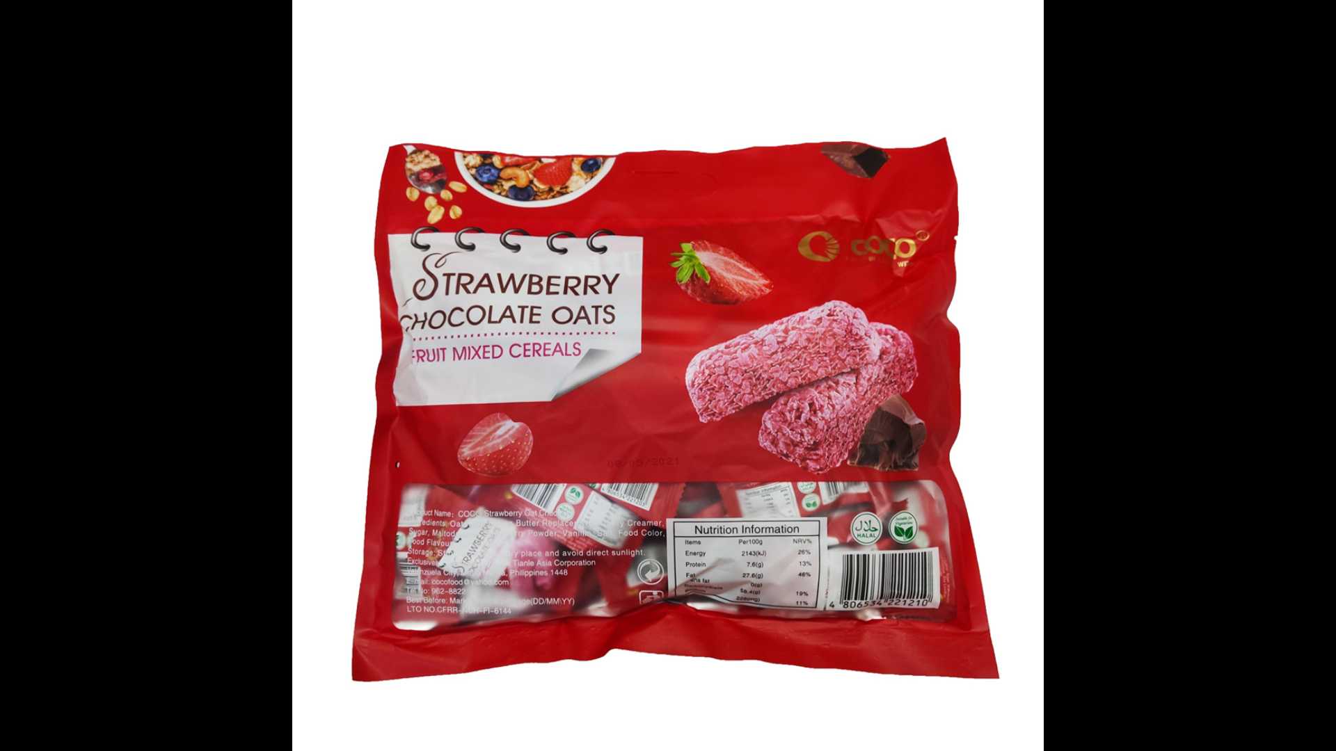 COCO OAT CHOCO STRAWBERRY FLAVOR - Coco Food