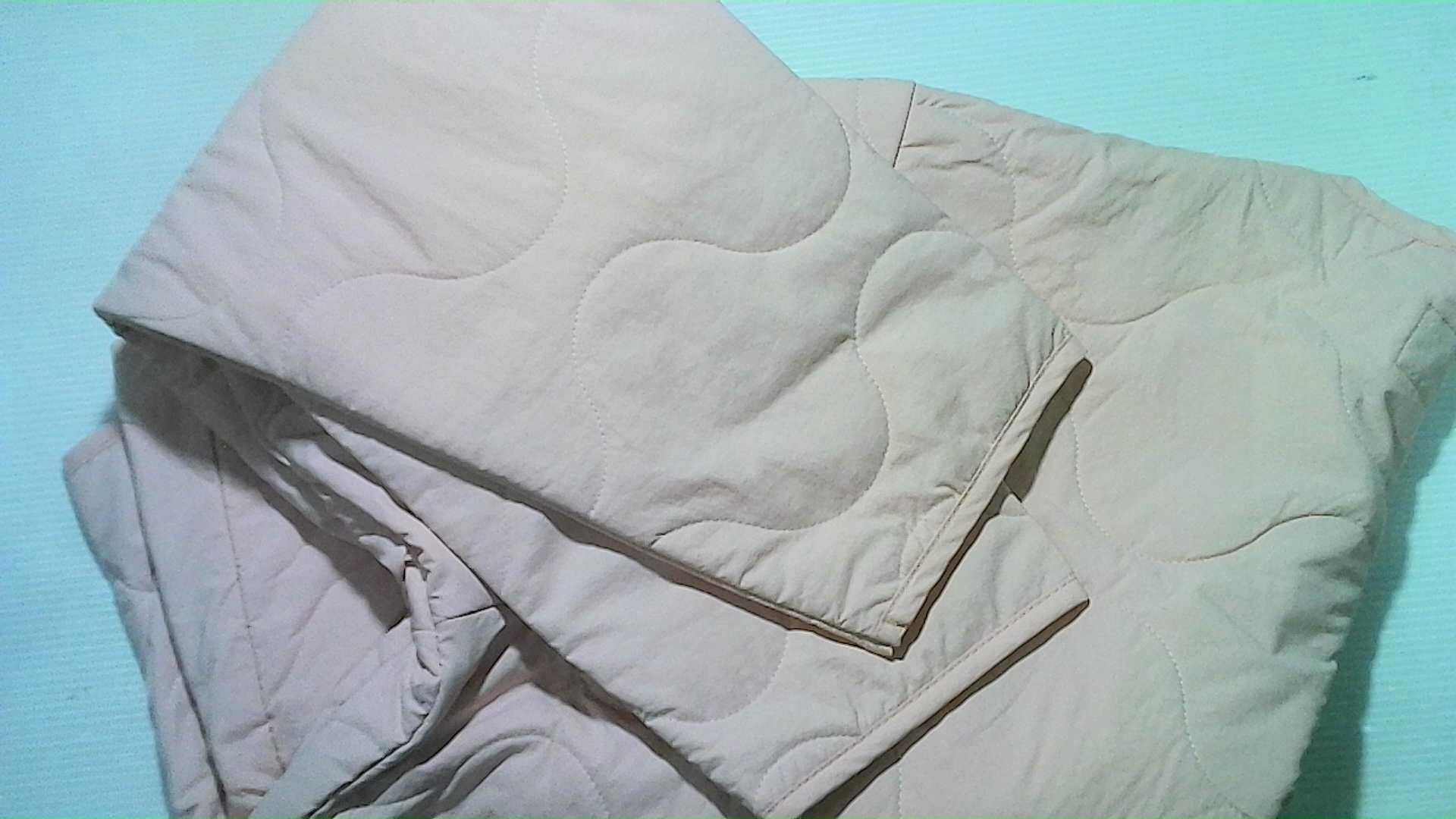 warm jacket made of synthetic fabric