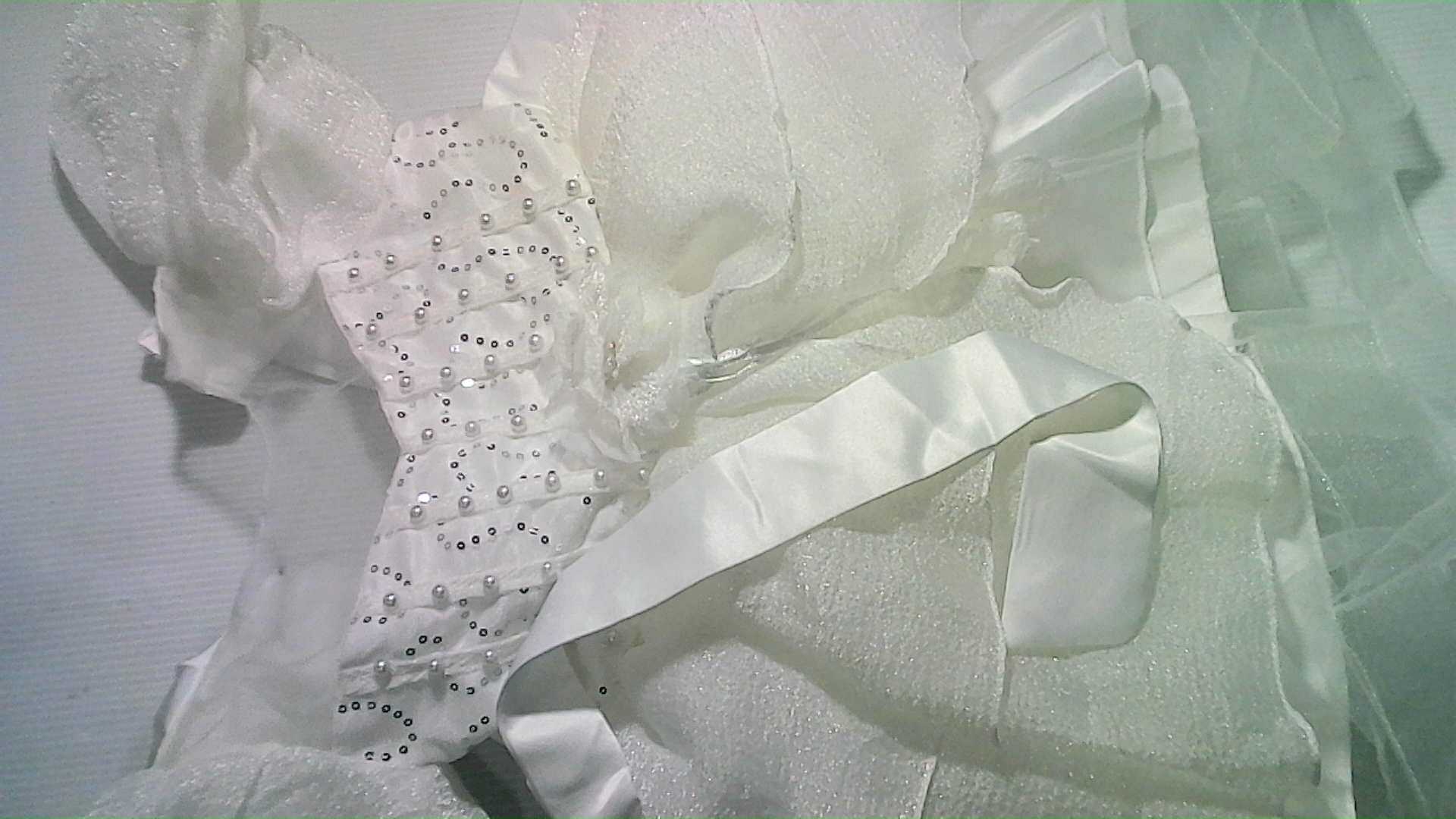 children's dress with sequins