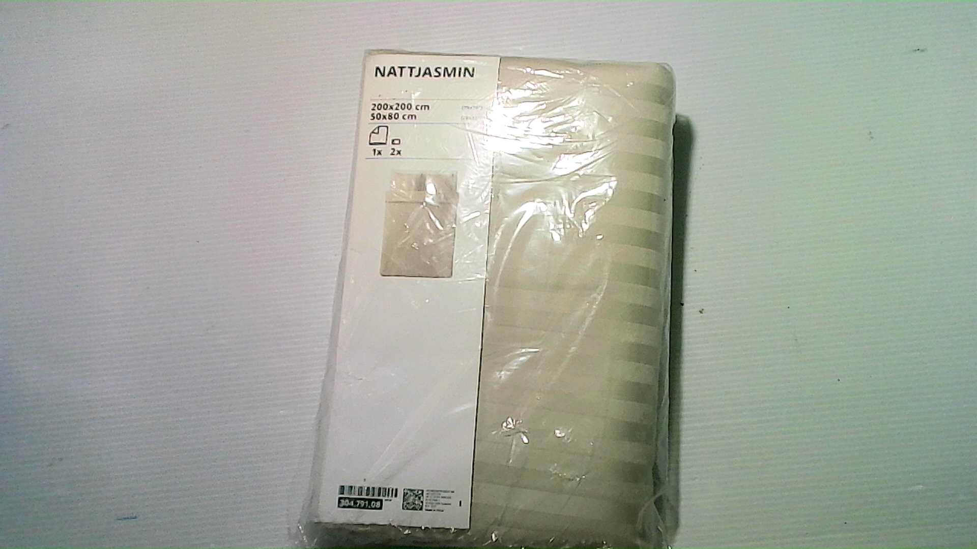 Silk sheets for bed (1 pc.) and silk pillowcases (2 pcs.)