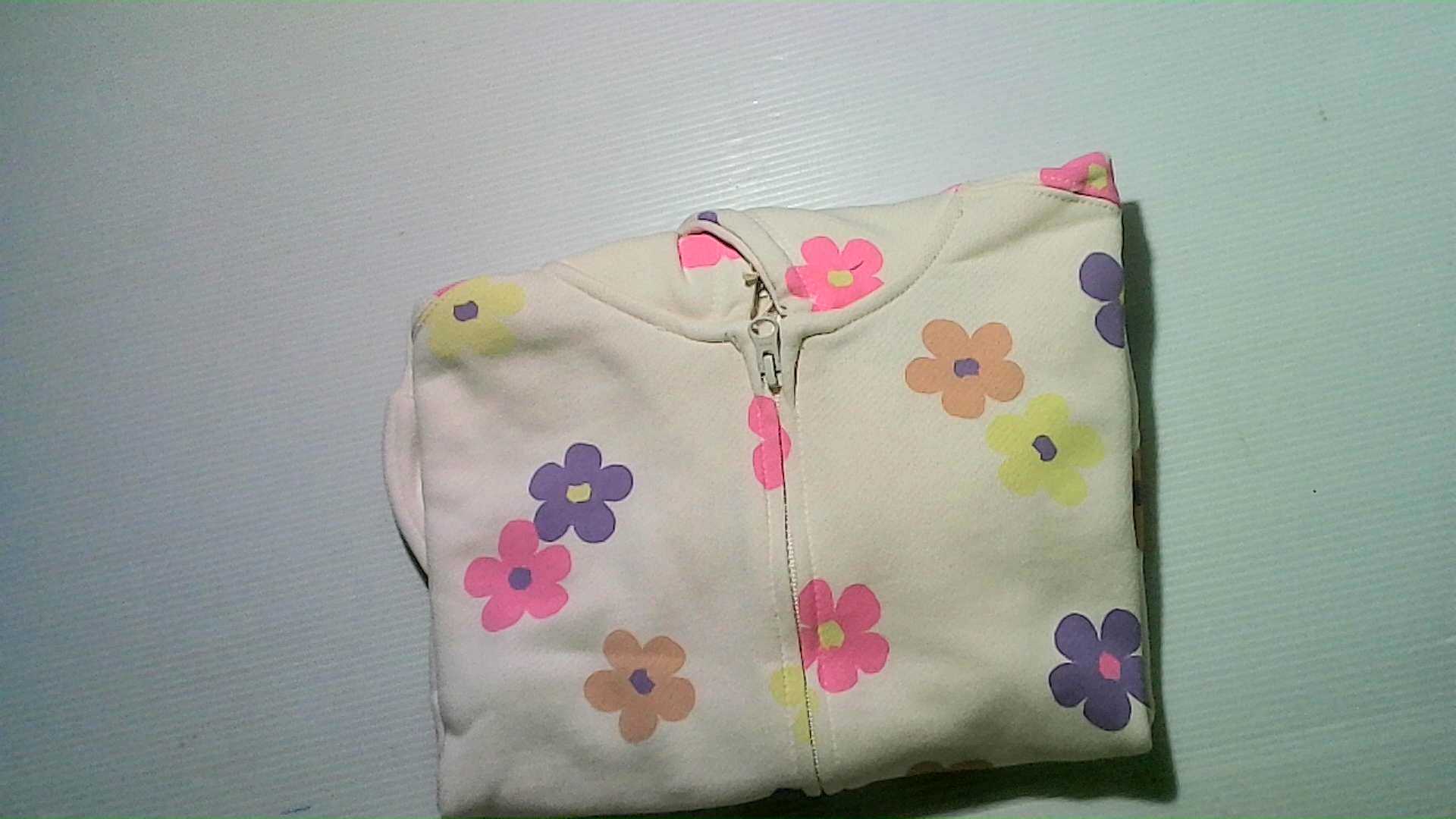 warm sweatshirt made of synthetic fabric