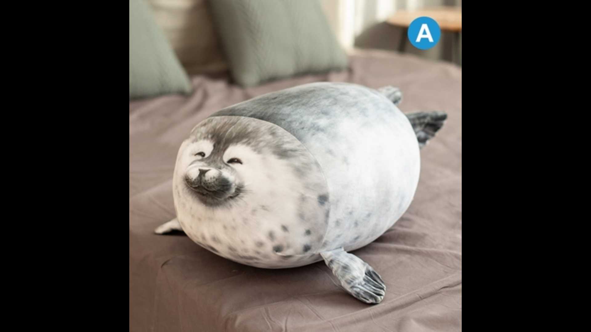 Chubby Seal Plush Toy