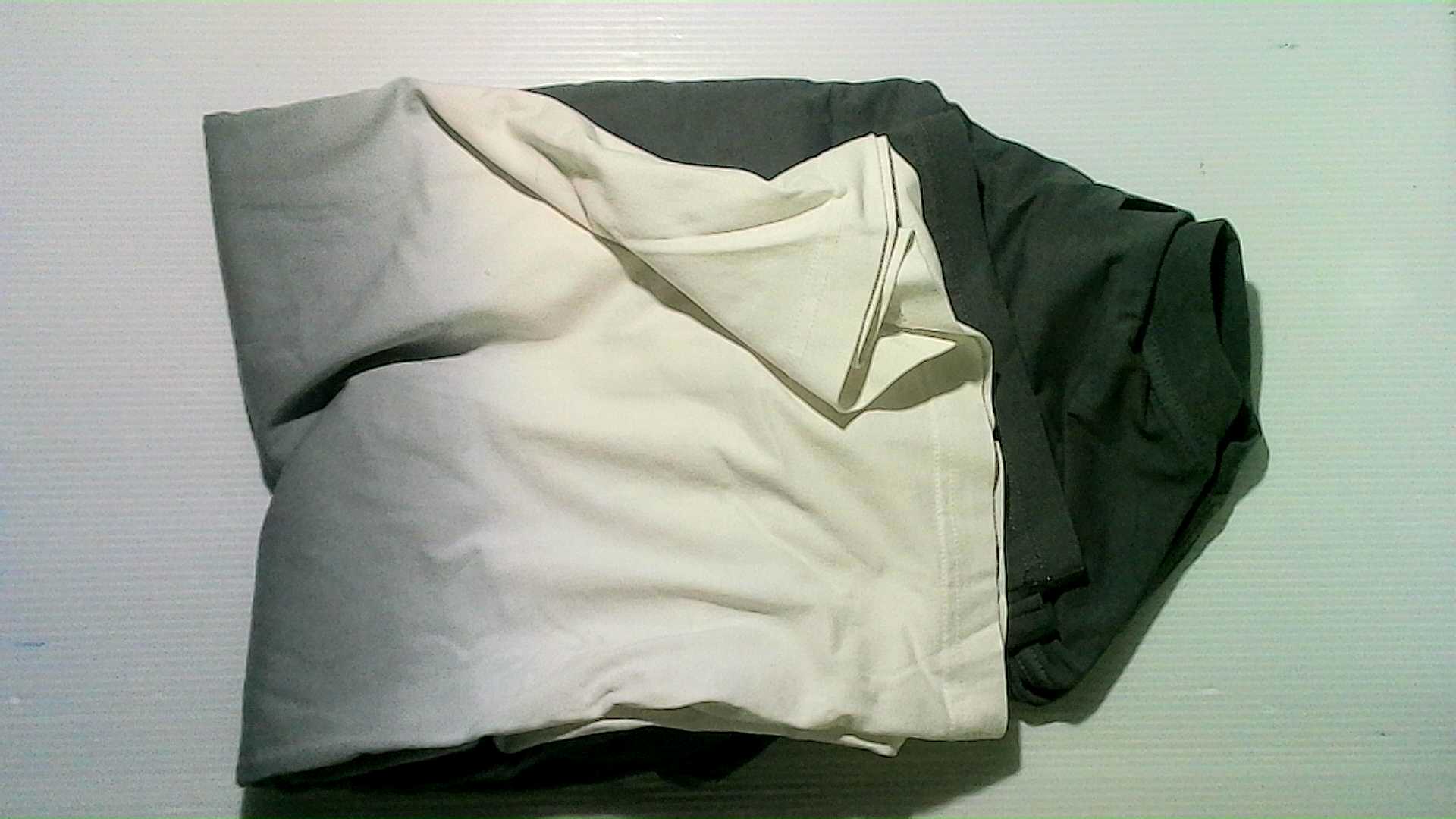 3 colors of cotton t-shirt