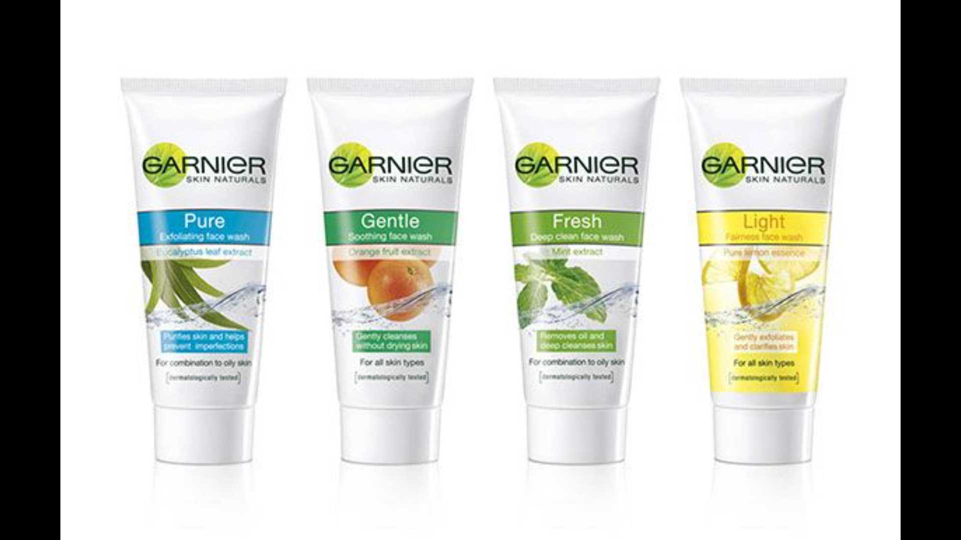 Garnier Pure Cleansing Gel, Gentle, Fresh and Light, 4 pcs.