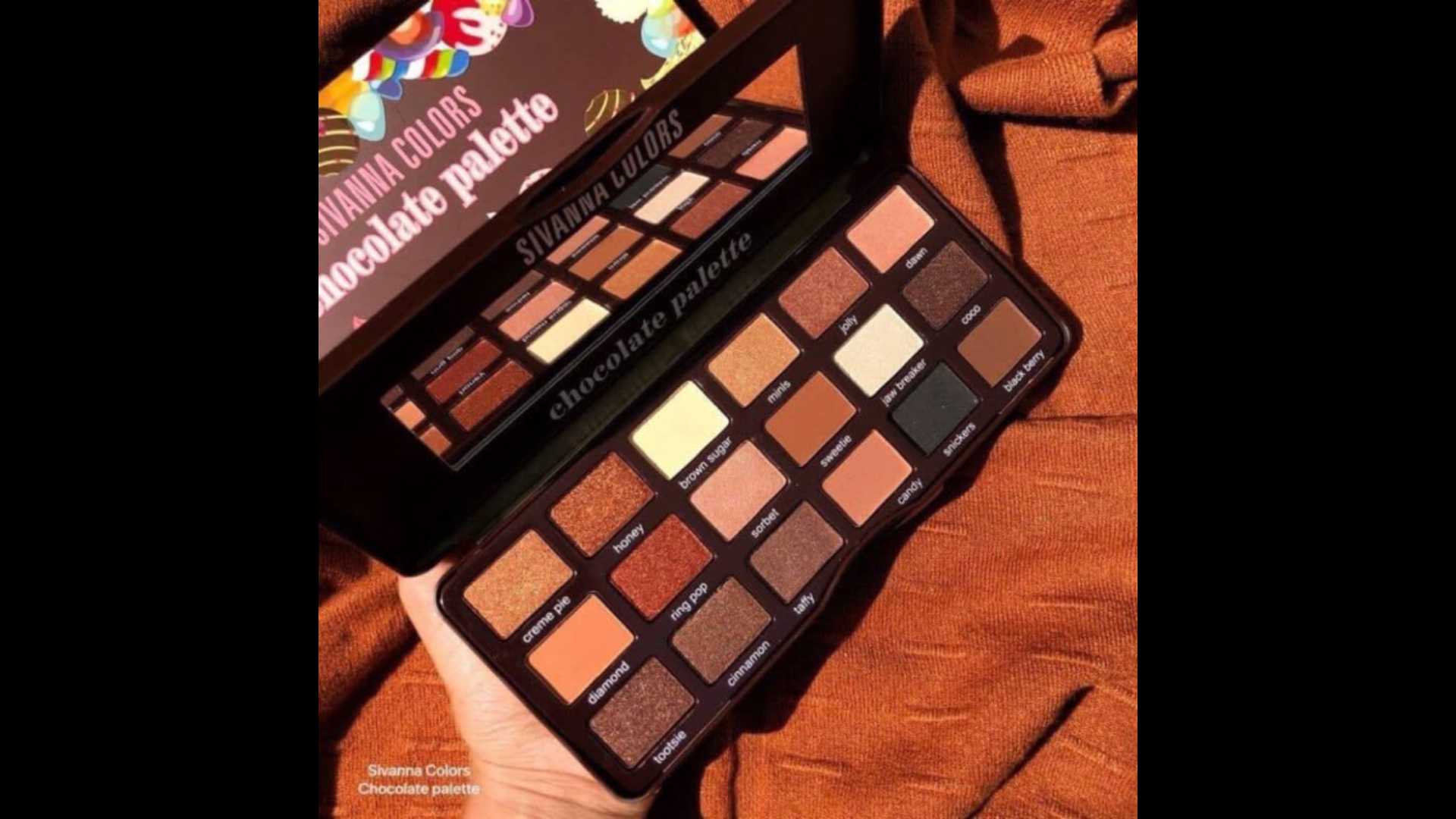 Sivanna Colors Chocolate Palette
