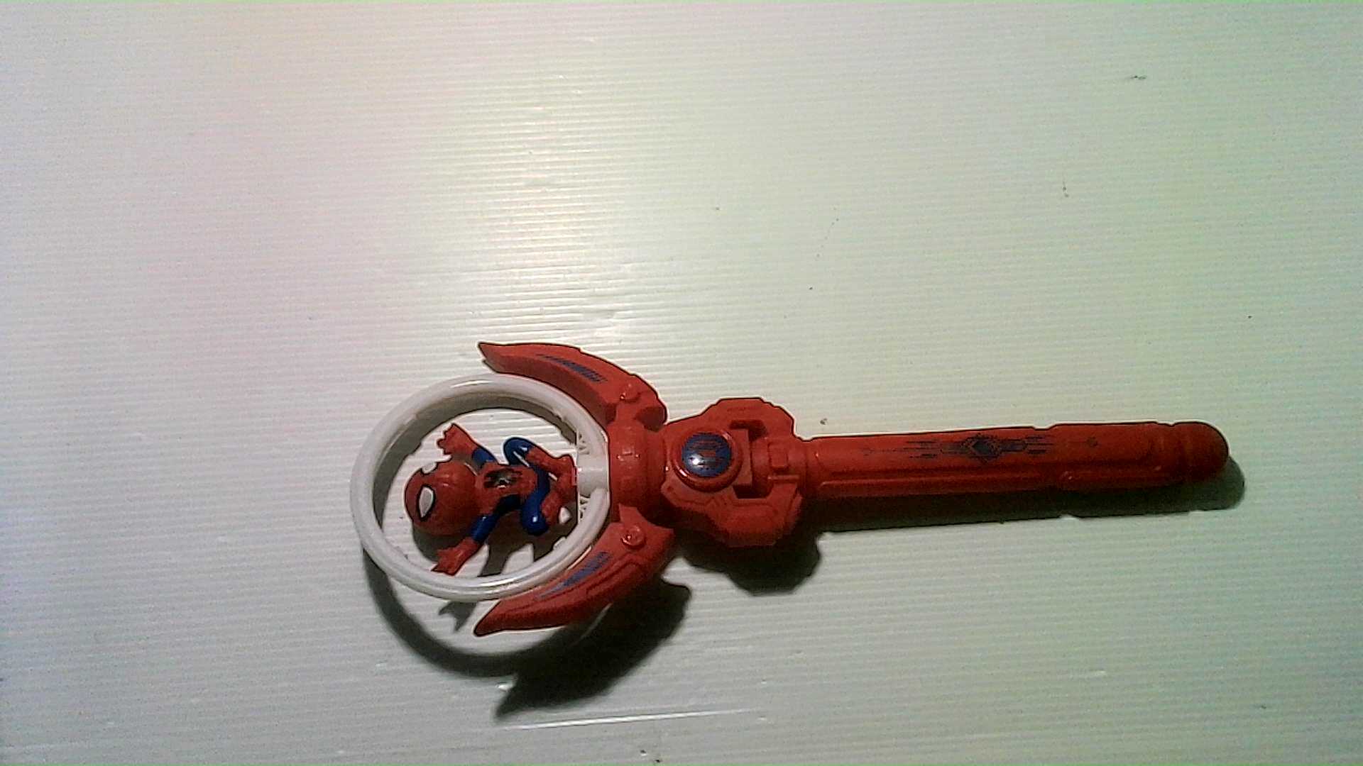 Battery-free glow stick spider