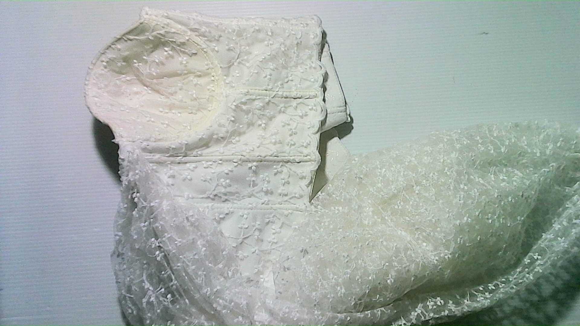 lace crop top with long sleeves